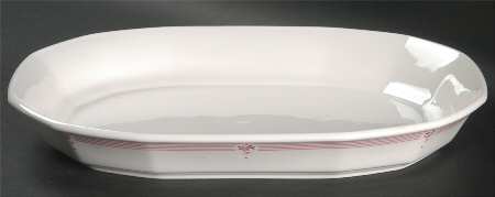 Calico Red Oval Roaster
