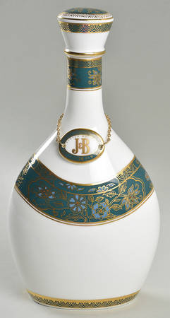 Carlyle J & B Scotch Decanter & Stopper w/Label