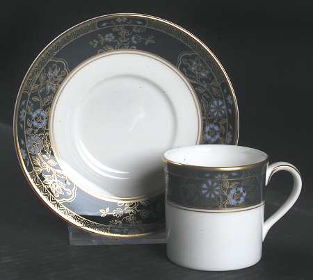 Carlyle Espresso Cup and Saucer Set