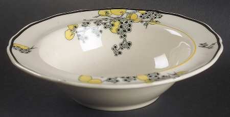 Carnival Rim Cereal Bowl