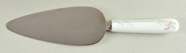 Carnation Pie & Cake Server with Stainless Blade