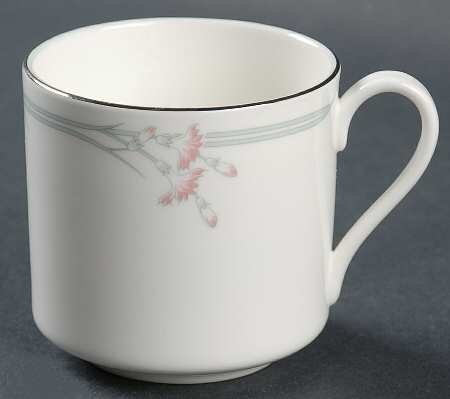 Carnation Flat Demitasse Cup