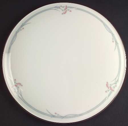 Carnation Cake Plate