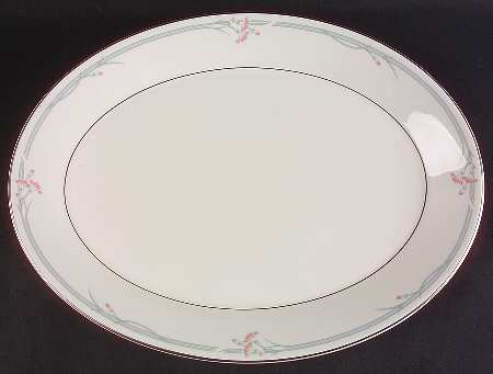 Carnation 16" Oval Serving Platter