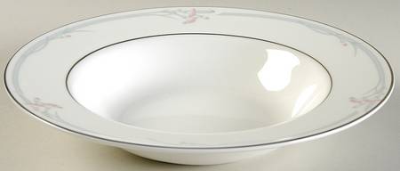 Carnation Large Rim Soup Bowl