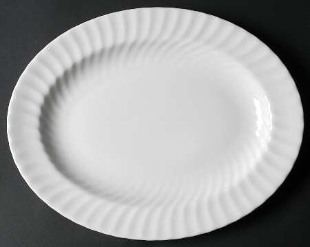 Cascade 13" Oval Serving Platter