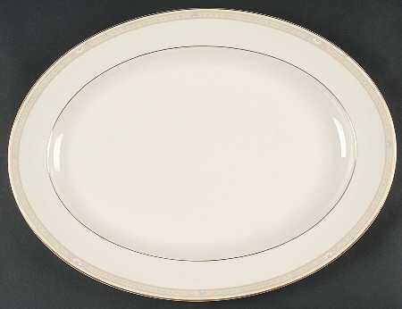 Cassandra 16" Oval Serving Platter