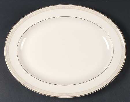 Cassandra 13" Oval Serving Platter
