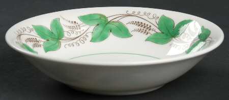 Castleford Green (Green Ivy) Fruit/Dessert (Sauce) Bowl