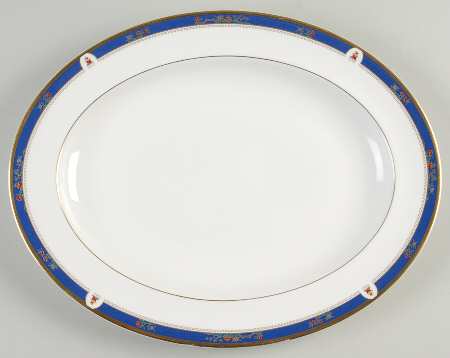 Cathay 13" Oval Serving Platter