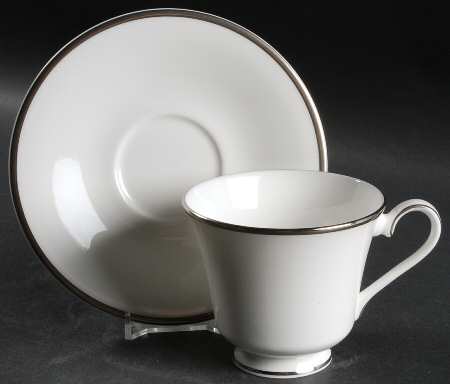 Catherine Footed Cup & Saucer Set