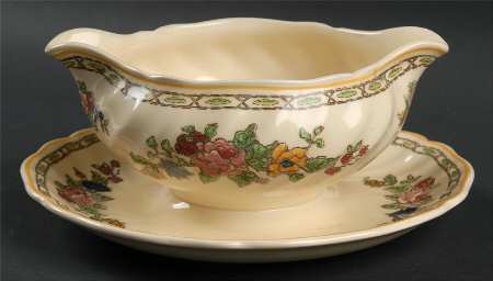 The Cavendish Gravy Boat with Attached Underplate