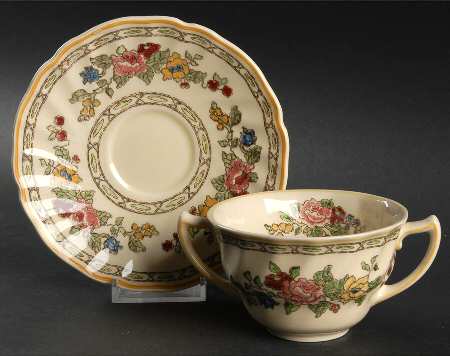 The Cavendish Flat Bouillon Cup & Saucer