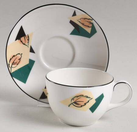 Central Park Flat Cup & Saucer Set