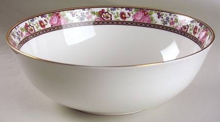 Centennial Rose 10" Large Salad Serving Bowl
