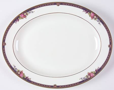 Centennial Rose 13" Oval Serving Platter