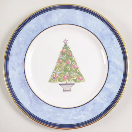 Centennial Rose Holiday Salad Plate