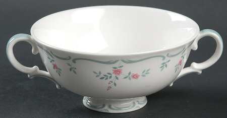 Chatelaine Footed Cream Soup Bowl