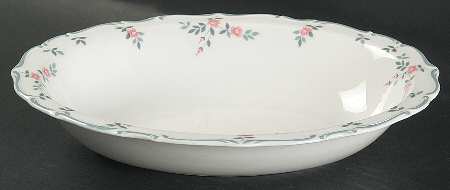 Chatelaine 10" Oval Vegetable Bowl