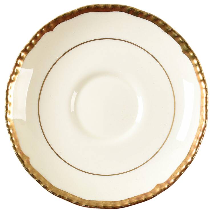 Chantilly (Ivory Background) Saucer