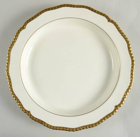 Chantilly (Ivory Background) 14" Deep Round Platter