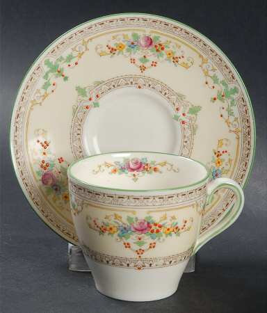 Chandos Flat Demitasse Cup & Saucer Set