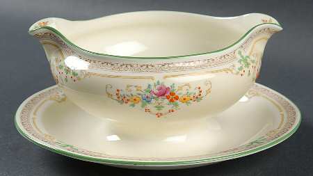 Chandos Gravy Boat with Attached Underplate