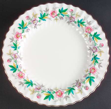 Chatsworth Pink Purple 12" Chop Plate (Round Platter)
