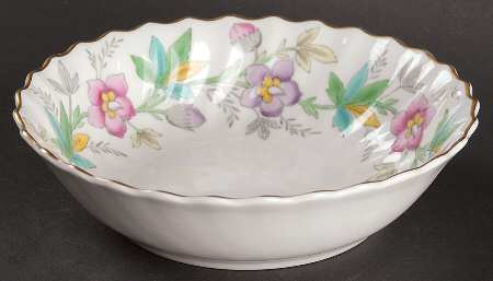 Chatsworth Pink Purple Fruit/Dessert (Sauce) Bowl