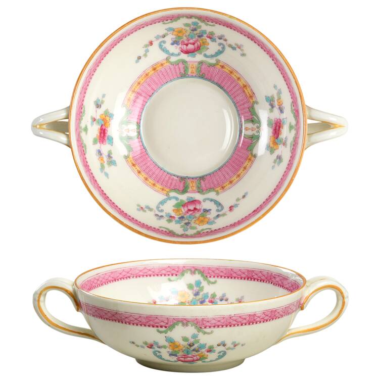 The Charlotte Flat Cream Soup Bowl