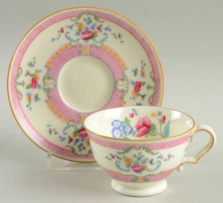 The Charlotte Footed Demitasse Cup & Saucer Set