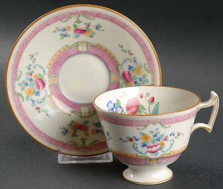 The Charlotte Footed Cup & Saucer Set