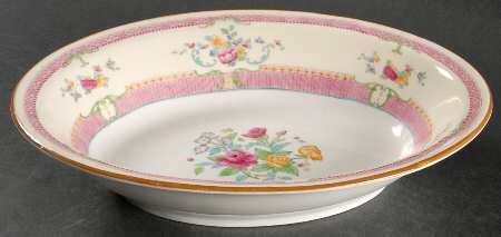 The Charlotte 10" Oval Vegetable Bowl