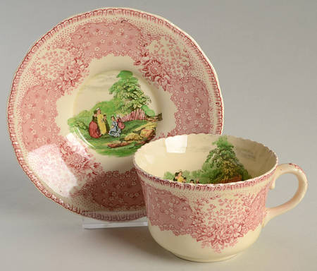 Chatham Flat Cup & Saucer Set