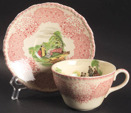 Chatham Flat Cup & Saucer Set