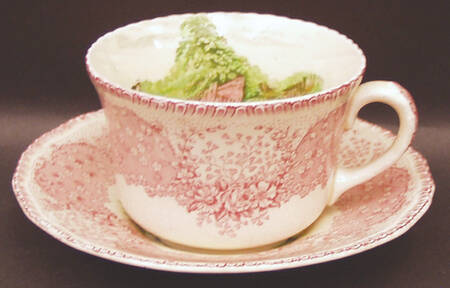 Chatham Flat Cup & Saucer Set