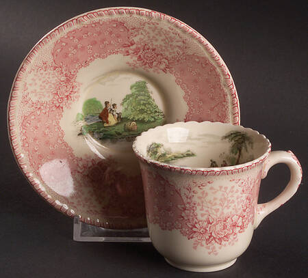 Chatham Flat Demitasse Cup & Saucer Set