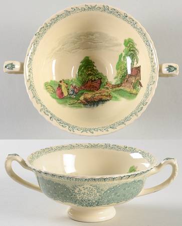 Chatham Footed Cream Soup Bowl