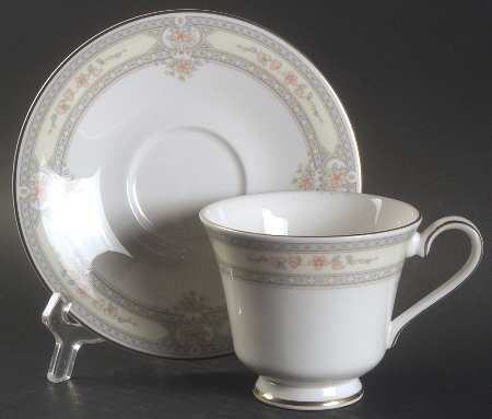 Chatham Footed Cup & Saucer Set