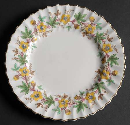 Chatsworth Yellow Green Luncheon Plate