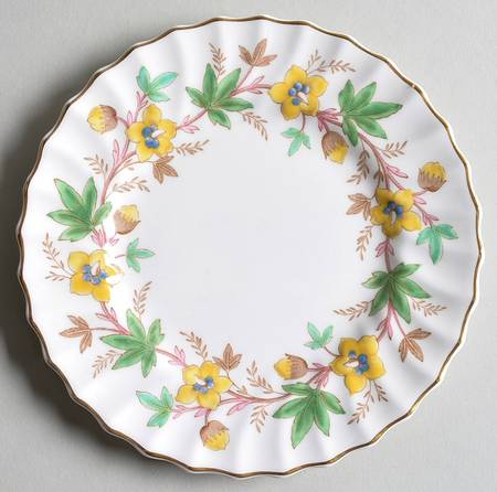 Chatsworth Yellow Green Bread & Butter Plate