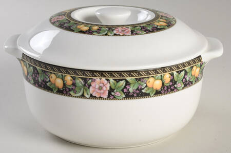 Chelsea Garden 1.5 Qt Round Covered Casserole
