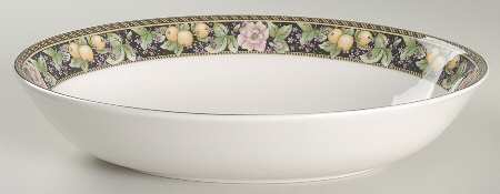 Chelsea Garden 9" Oval Vegetable Bowl