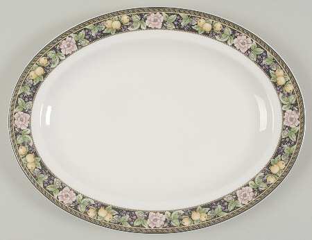 Chelsea Garden 13" Oval Serving Platter