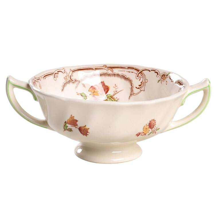 Chiltern Footed Cream Soup Bowl