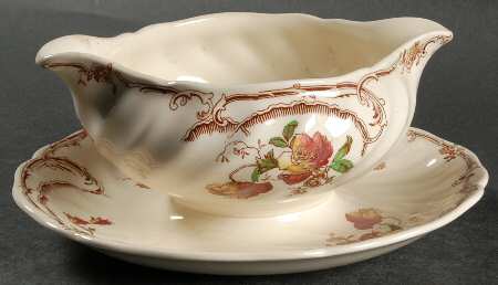 Chiltern Gravy Boat with Attached Underplate
