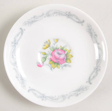 Chantilly Rose Saucer for Demitasse Cup