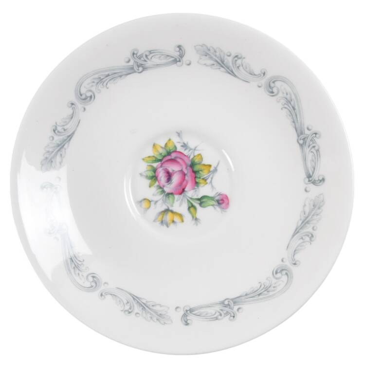 Chantilly Rose Saucer
