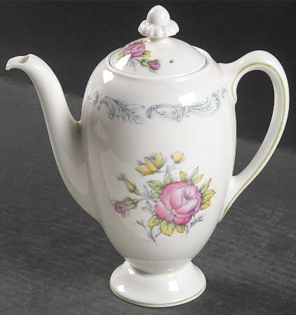 Chantilly Rose Small Coffee Pot & Lid