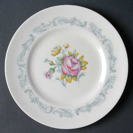 Chantilly Rose Salad Plate